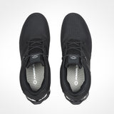 Powerlace All Terrain auto-lacing shoe in Black/White, top view