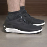 Powerlace All Terrain auto-lacing shoe in Black/White, additional product view