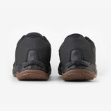 Powerlace All Terrain Wide auto-lacing shoe in Black, rear view