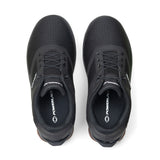 Powerlace All Terrain Wide auto-lacing shoe in Black, top view