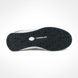 Powerlace Urban Leather auto-lacing leather shoe in Black/White, outsole view