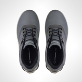 Powerlace All Terrain Wide auto-lacing shoe in Grey, top view