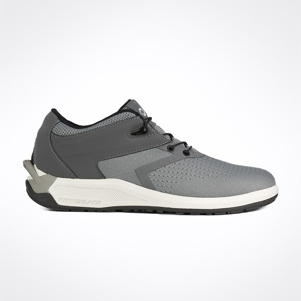 Loisirs gris Chaussures autolacantes pour hommes Powerlace